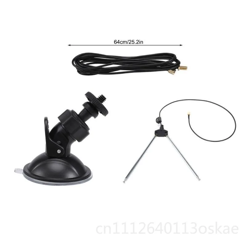 Broadband FM horn antennas and rod antennas are used in SDR software radio receivers RTLSDR and RSP1