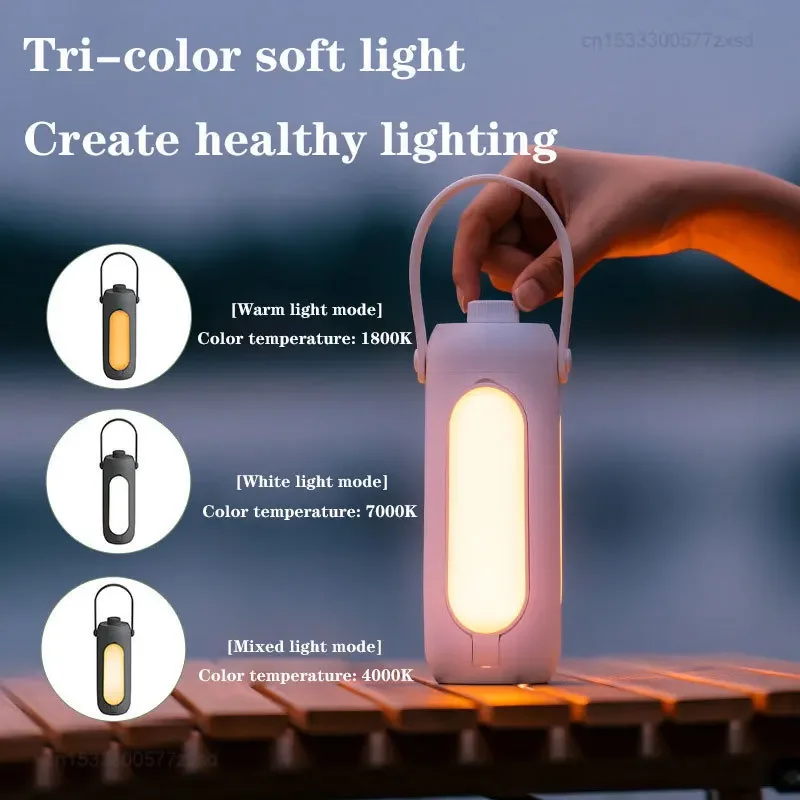 Xiaomi 10000mAh Multi-function Camping Lights Portable Outdoor Camping Lantern Emergency Hanging Tent Light Powerful Flashlight