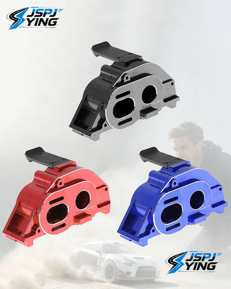 Aluminum Alloy Fixed Motor Mount Gearbox Housing #ARA311169 #ARA311192, Metal Upgrade Replacement Parts for Arrma 1/8 Mojave RC