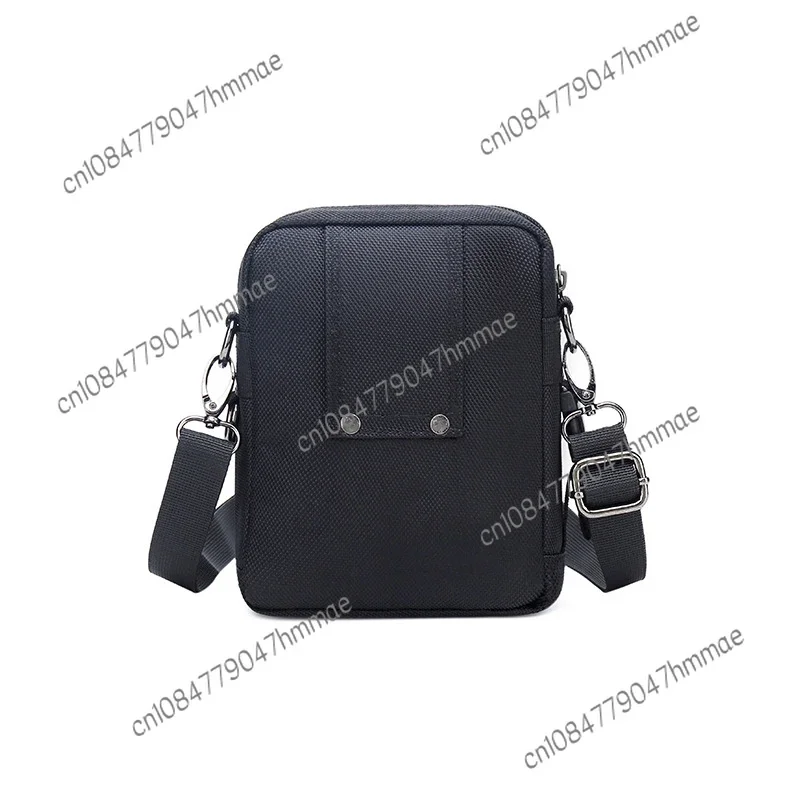 New Arrival Men's Crossbody Bag Messenger Waterproof Purse Oxford Zipper Shoulder Bags For Male Black Versatile Style S/M/L/XL