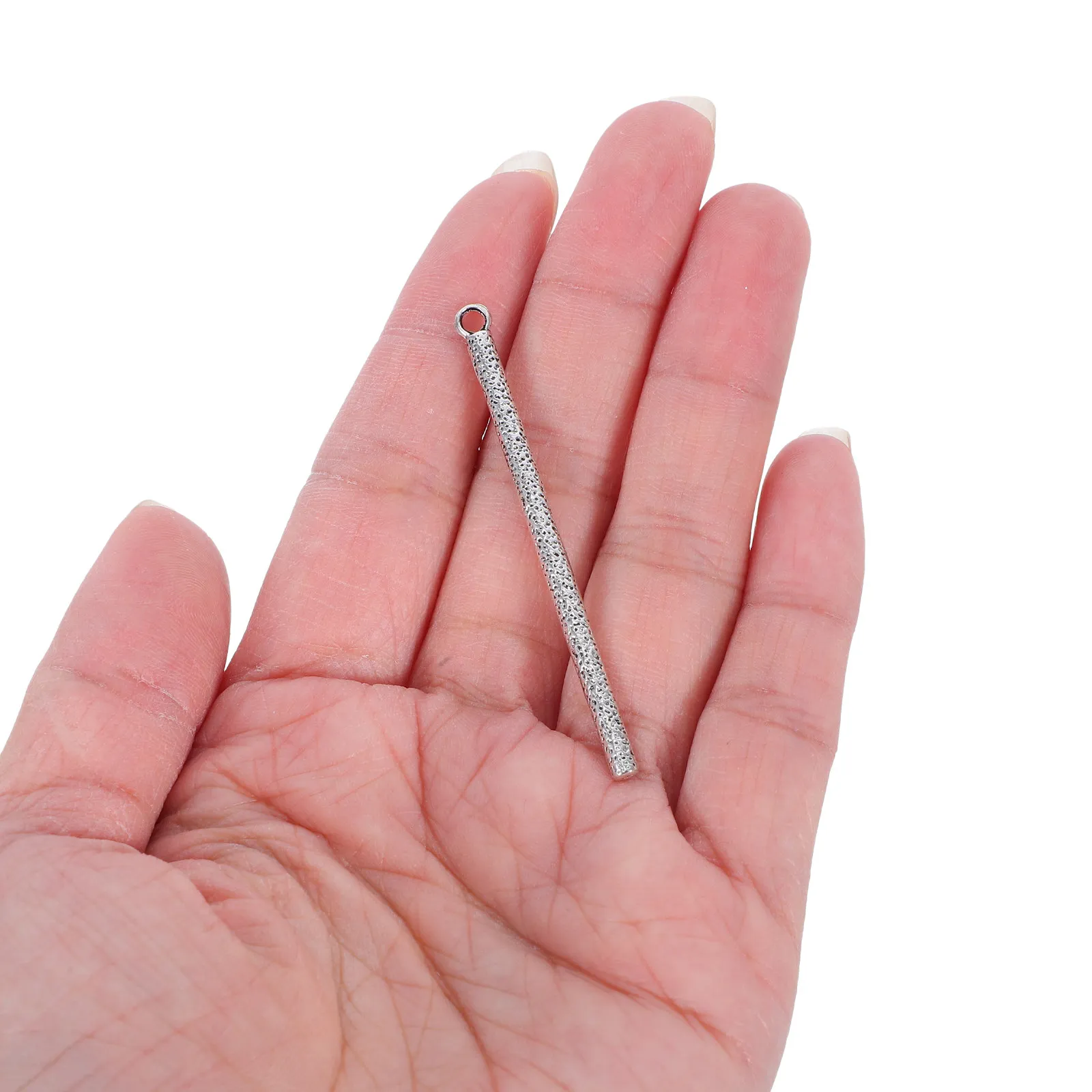 

20 шт. винтажных подвесок из сплава с эффектом ковки, в форме бруска, в форме колокольчиков, для изготовления ювелирных изделий, рукоделия, ожерелий, браслетов, серег