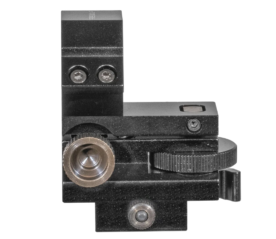 FIRE WOLF Schnellverschluss 25,4mm Zielfernrohrhalterung Wind- und Höhenverstellbare Taschenlampen- und Laserhalterung für 20mm Picatinny-Schiene – Detail 5