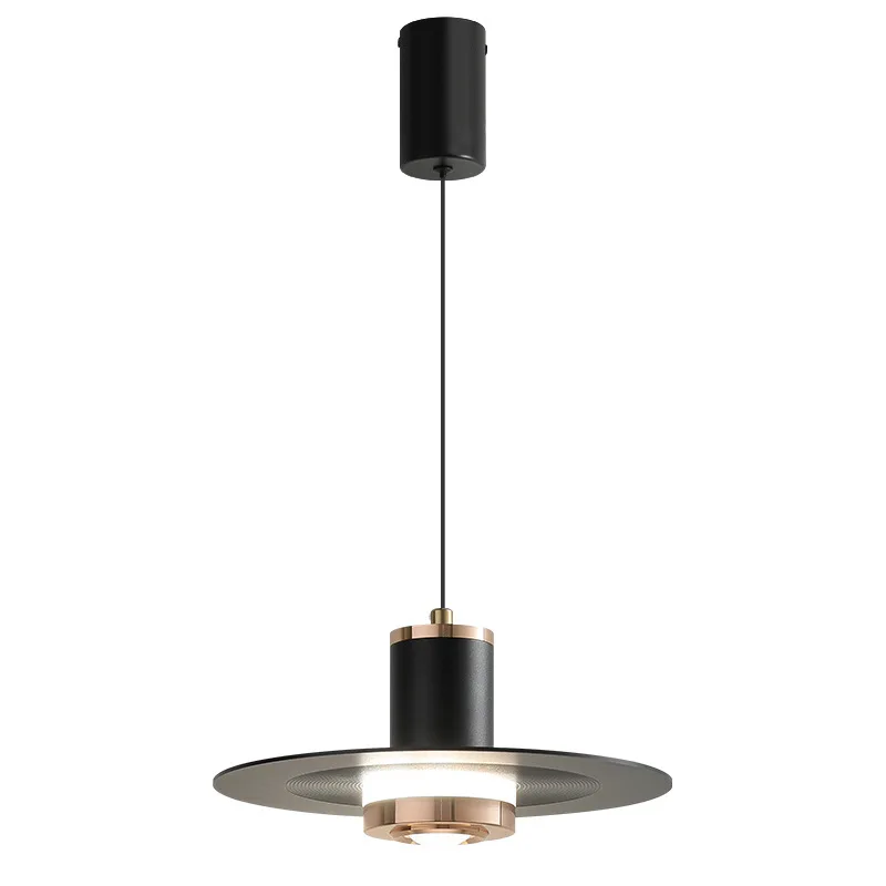 

UFO light Bedroom bedside small chandelier Modern simple bar counter Living room background wall Lifting and adjusting