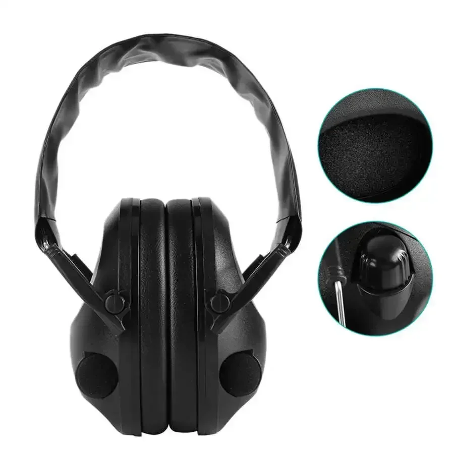 TAC 6S Foldable Design Anti-Noise Noise Canceling Tactical Shooting Headset Soft Padded Electronic Earmuff for Sport Hunting