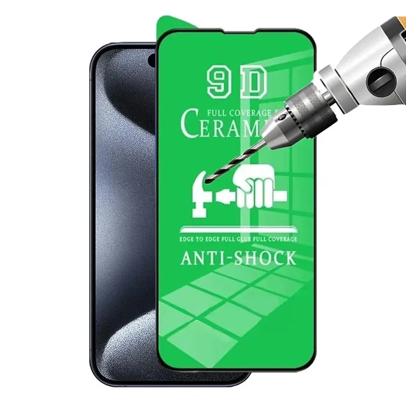 1-4 Stück HD Weiche Keramikfolie für iPhone 14 13 Mini 15 16 17 18 11 12 Pro Max 8 7 Plus Displayschutzfolie für iPhone XS X XR SE – Detail 2