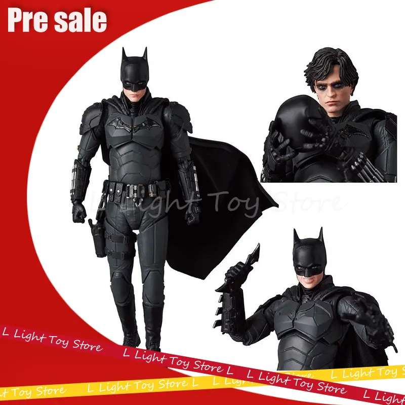 

6-дюймовые фигурки BatmanMafex 188 постоянного тока, новый Бэтмен Роберт Паттинсон, коллекция аниме-фигурок, Декор Бэтмена, модель игрушки, кукла