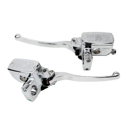 25mm Left/Right Motorcycle Handlebar Front Brake Clutch Cylinder with Lever