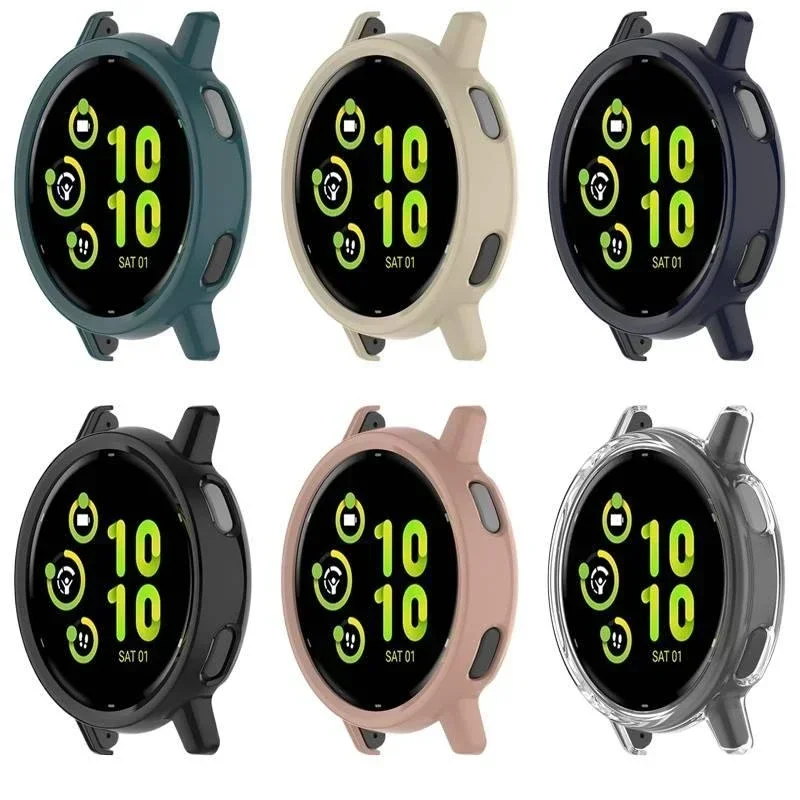 

For Garmin Active 6 Active6 Protective Case Cover Bumper Hollow Shell Frame Anti-scratch Accessories Protector GFHO