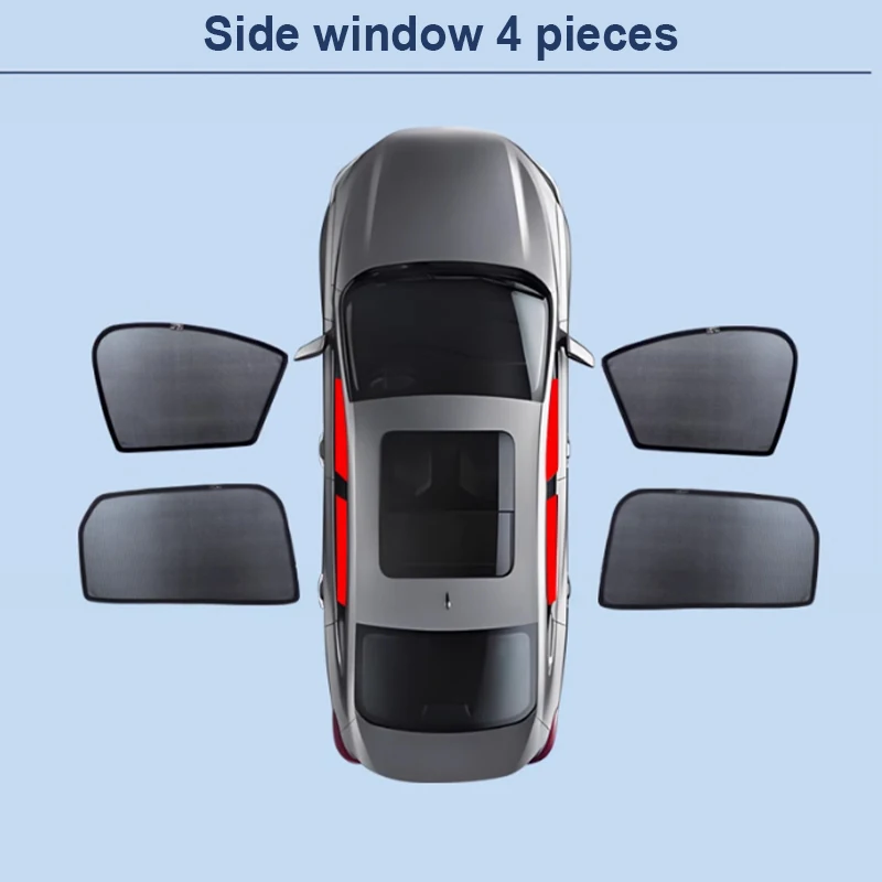 4pcs Front Rear