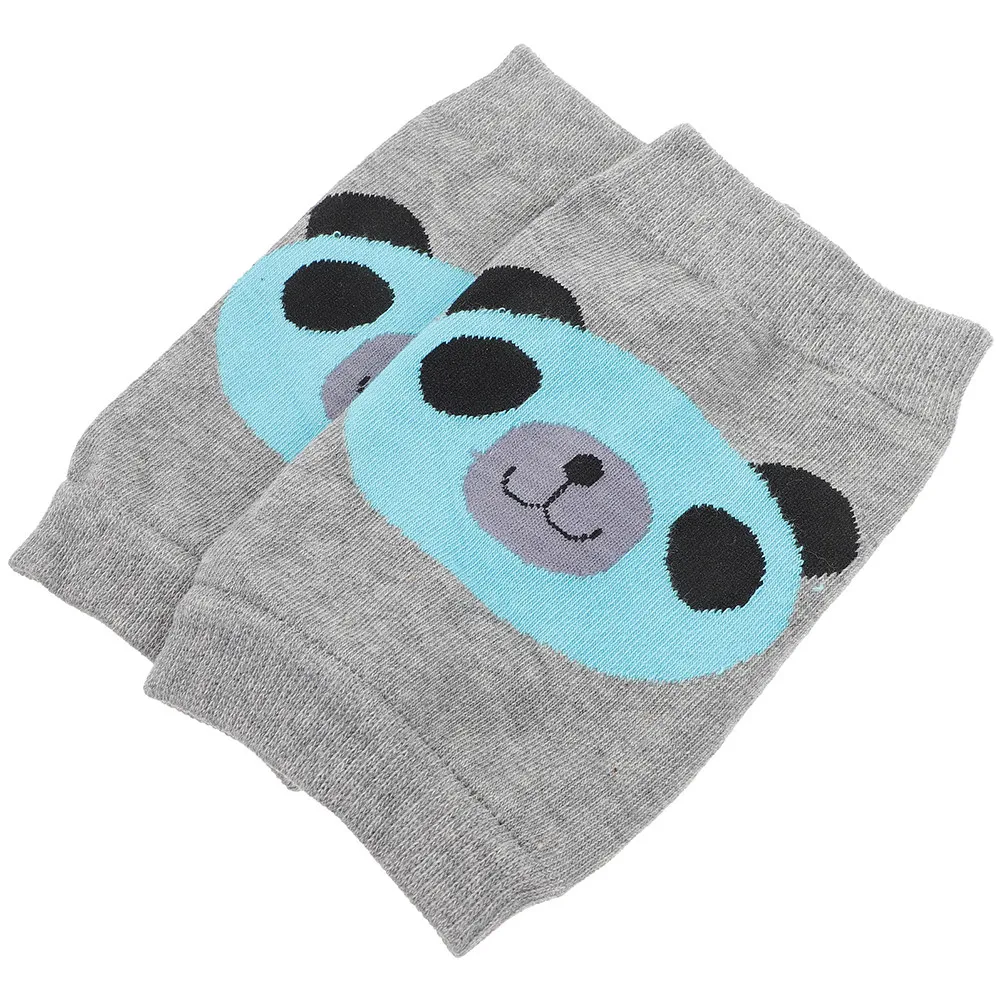 

2Pairs Baby Knee Pads Children Crawling Protective Soft Cotton Anti-Slip Lightweight Breathable Toddler Pads for Learning to