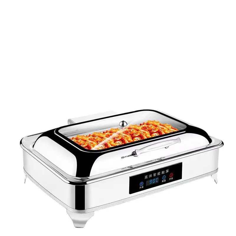 موقد بوفيه من الفولاذ المقاوم للصدأ، سميك، تحكم رقمي ذكي #1