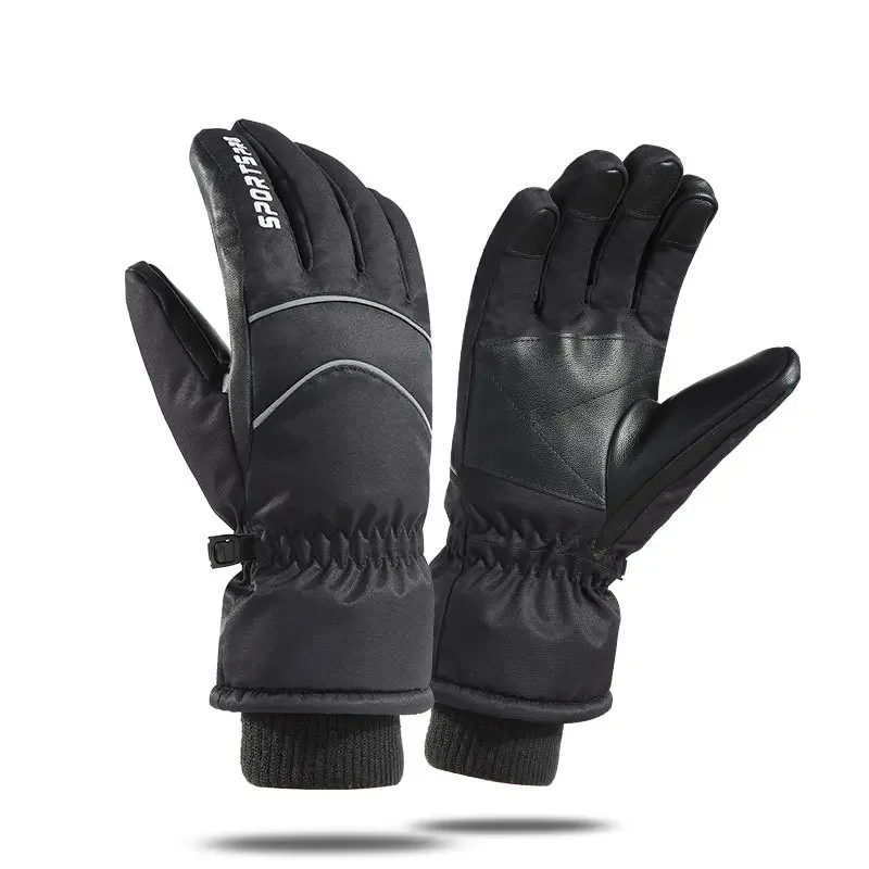 Winter Warm Mountain Snowboard Ski Gloves men women Cold Snow Skiing Mittens Waterproof Snowmobile Handschoemen Air