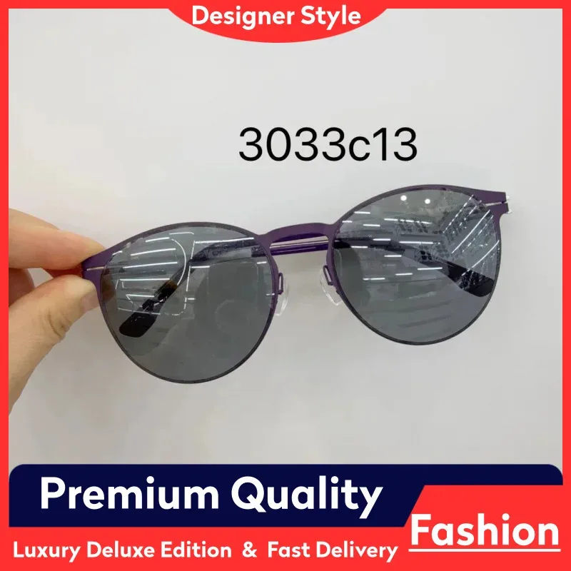 

AR3033 Солнцезащитные очки в стиле IC, немецкие Берлинские дизайнерские мужские и женские высококачественные уникальные элегантные брендовые тени, новые популярные современные