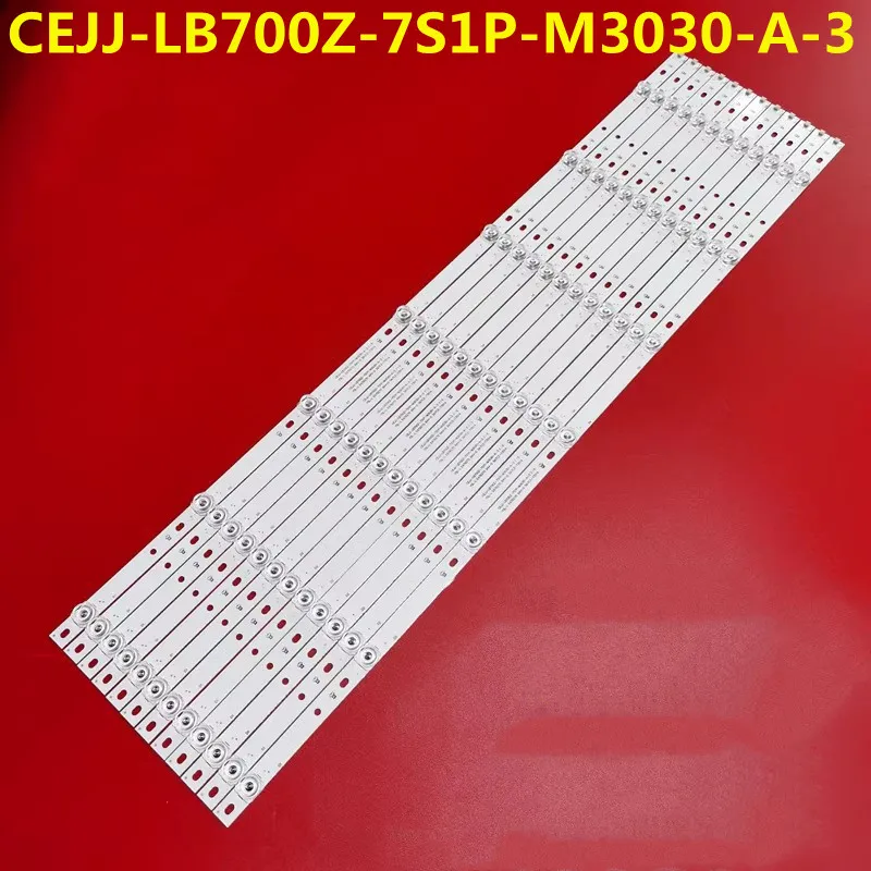 

LED Strip For A0C 70U2 70PUF6894/T3 70PUF7295/T3 70PUG6774/78 70PUF7298/T3 70PUS6504/12 70PUS6724 CEJJ-LB700Z-7S1P-M3030-A-3