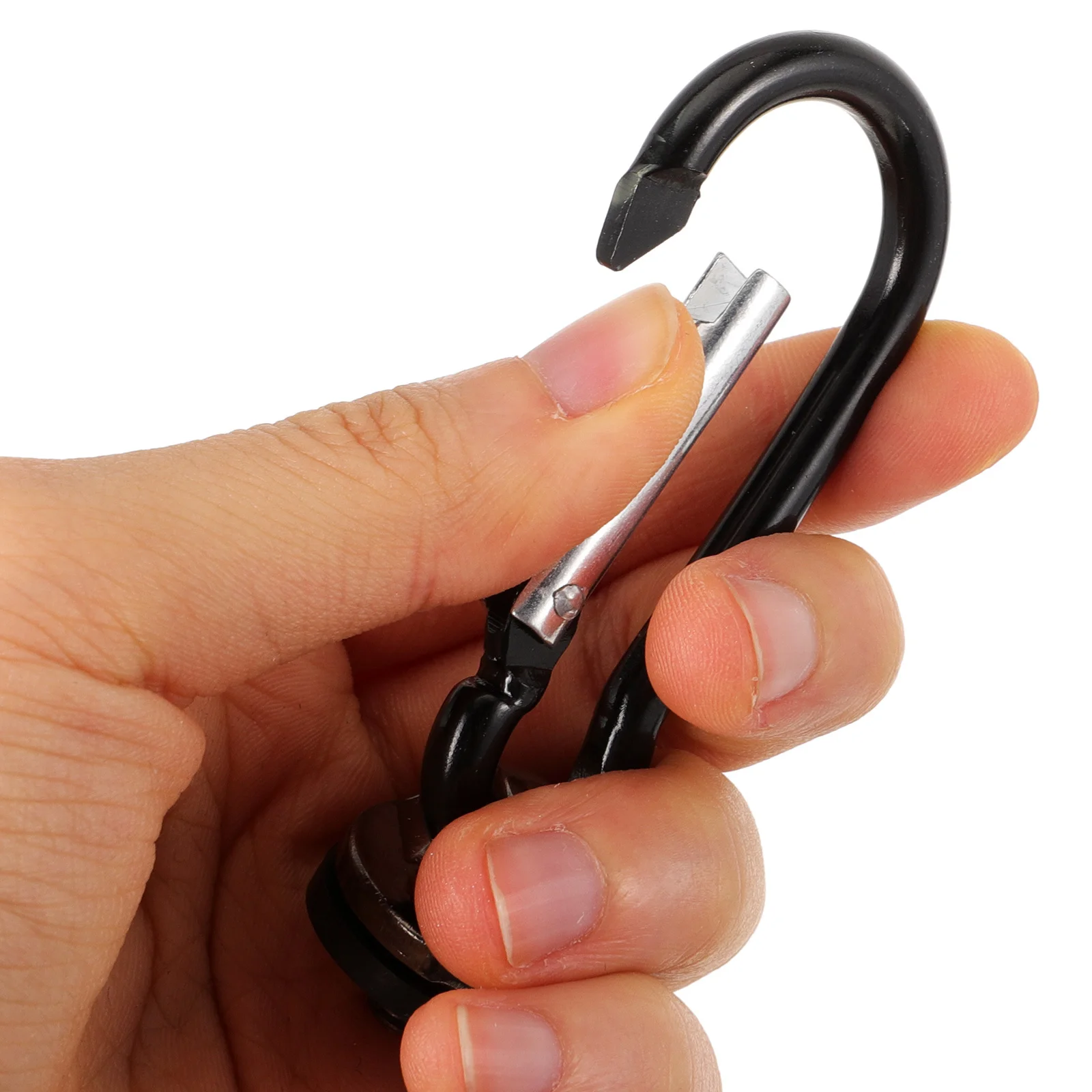 

2Pcs Camera Strap Buckles Metal Sturdy Shoulder Belt Hook Practical Portable Strap Hook for Outdoor Camera Supply