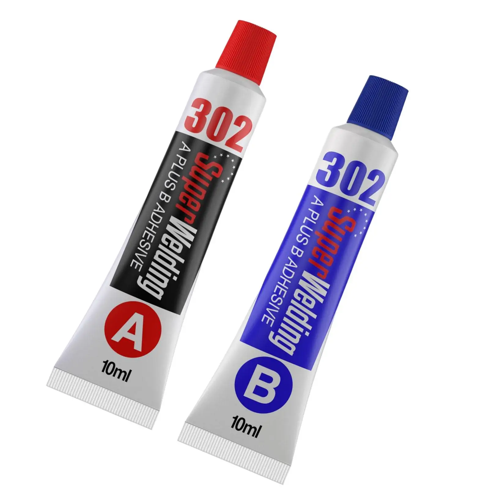 2-6pack Multi Purpose Metal Repair Glue Ab Adhesive Great Power High Heat