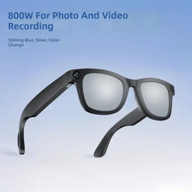 for YX New 800W Camera Video Glasses AI Keywords Spotting Smart Glasses Camera Sunglasses Outdoor Riding