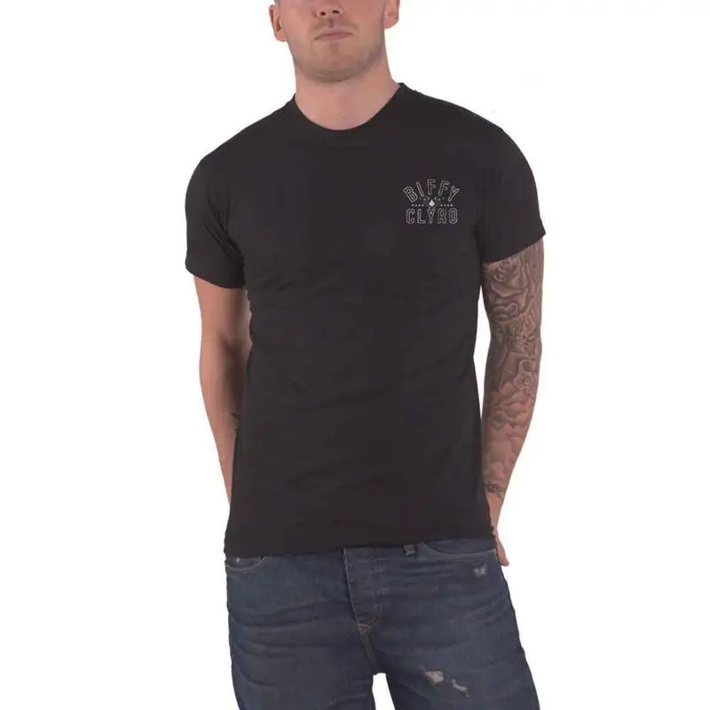 Biffy Clyro T Shirt Dolls Band Logo Ellipsis New Official Mens Black