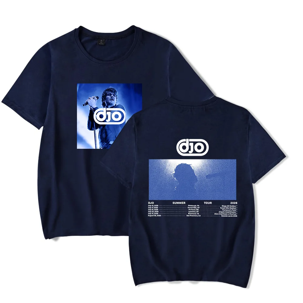 DJO TOUR 2026 Merch Tshirt 2026 tour Merch Cool Print Tops for Men and Women Streetwear