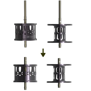 SOLOKING-Ultralight Baitcasting Reel، بكرة صيد المياه المالحة، 10+1BB، الطاقة 4 كجم، ACURA HICC50، BFS، 7.1، 8.1 نسبة التروس، 136 جرام أفضل 6 بكرات BFS للمبيعات - رقم 3