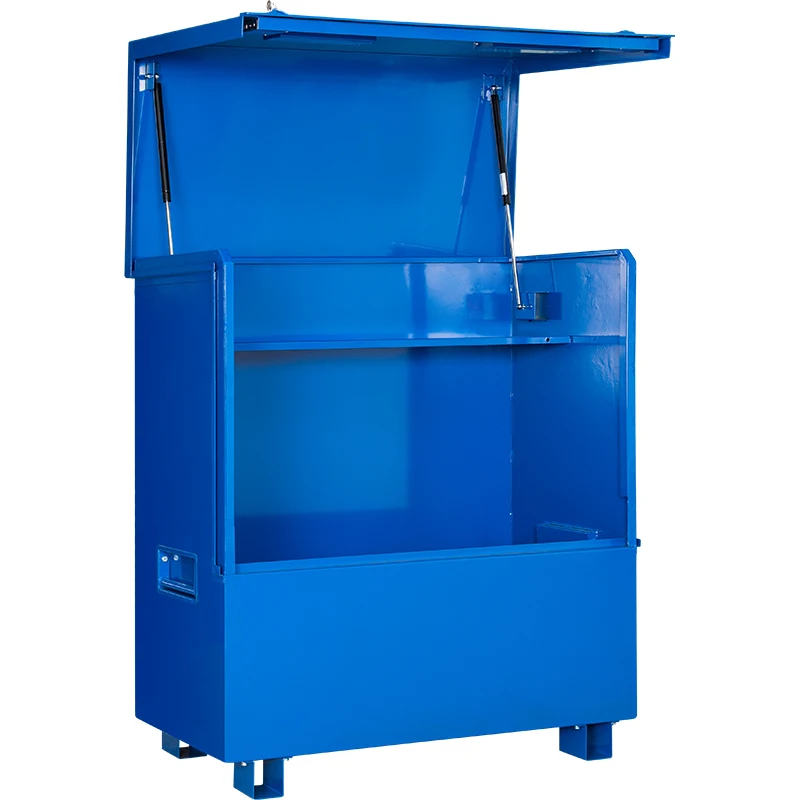 

Goldenline Customized Van Box with Jobsite Tool Cabinet