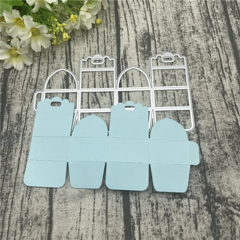 Mold 3D Gift Box Decoration Dies Metal Cutting Dies For DIY Scrapbooking Album Embossing Paper Cards Decorative Crafts
