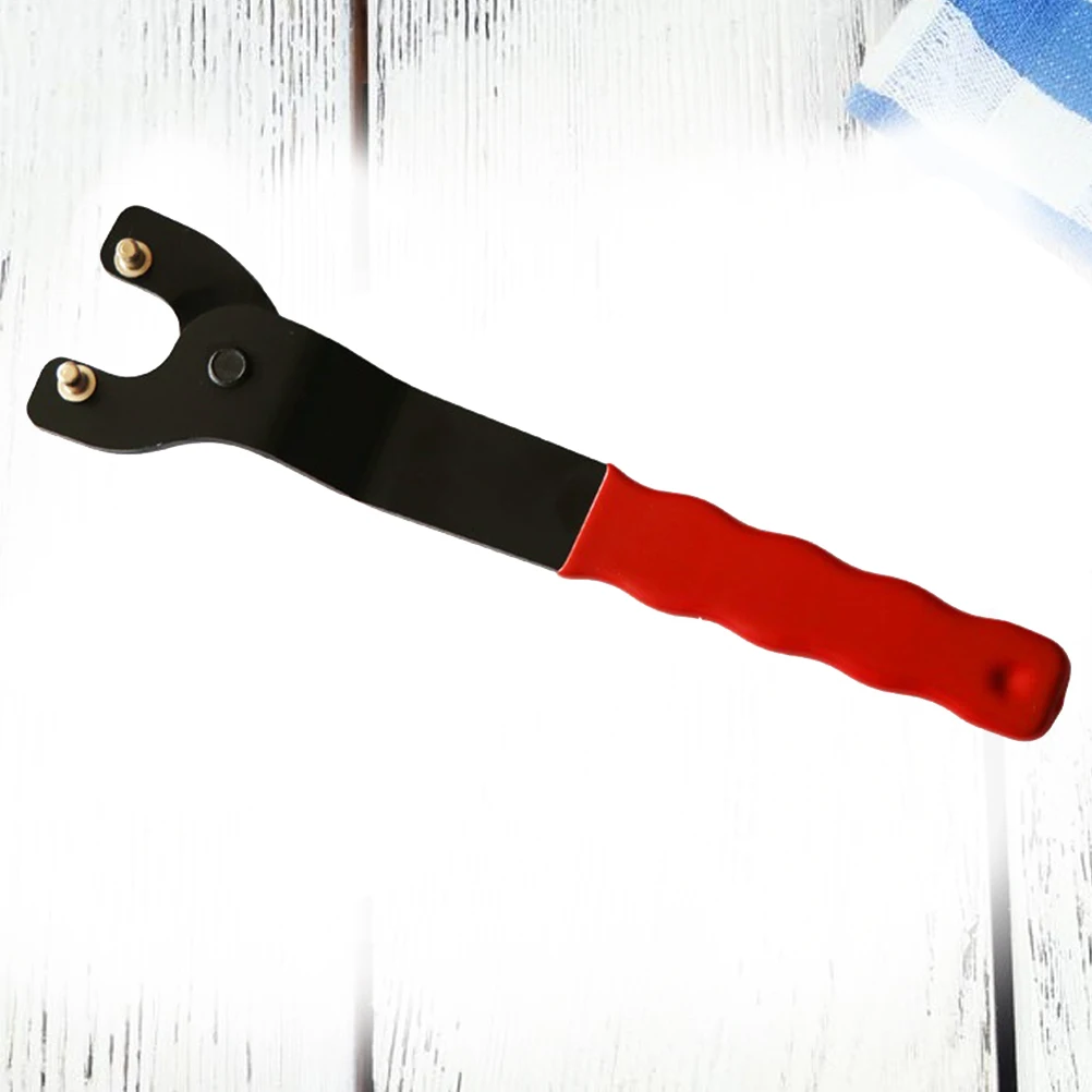 

Adjustable Angle Mill Wrench Professional Pin Spanner Heavy Duty Carbide Trimmer Cutter Tool For Machine Repair Red Durable Long
