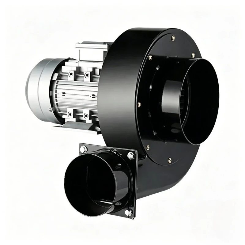 For Industrial Dust Removal 120W Flange Bracket 220V Silent Radial Fan DF Centrifugal Blower Kitchen Smoking Ventilation
