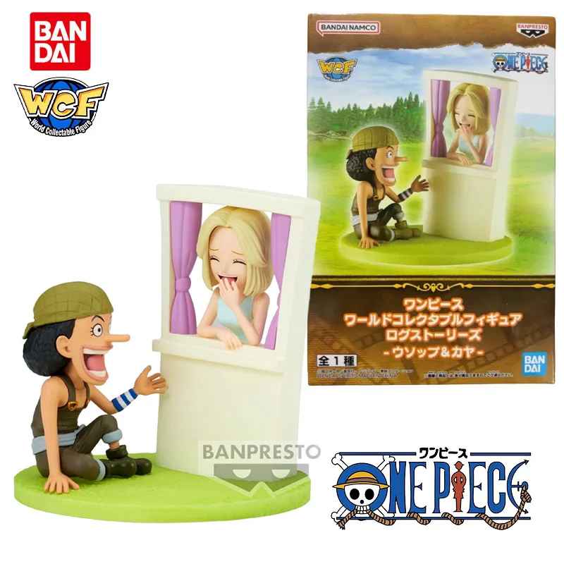 

Оригинальная фигурка Bandai WCF VOL.5 из аниме, Usopp Kaya, экшн-игрушки для мальчиков и девочек, рождественский подарок, Коллекционная модель, украшения