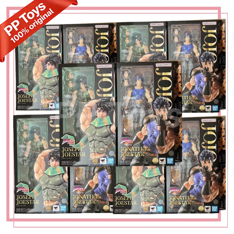 

In Stock Original BANDAI JoJo's Bizarre Adventure S.H.Figuarts SHF Joseph Joestar Action Figures Ornament Collectible Model Toy