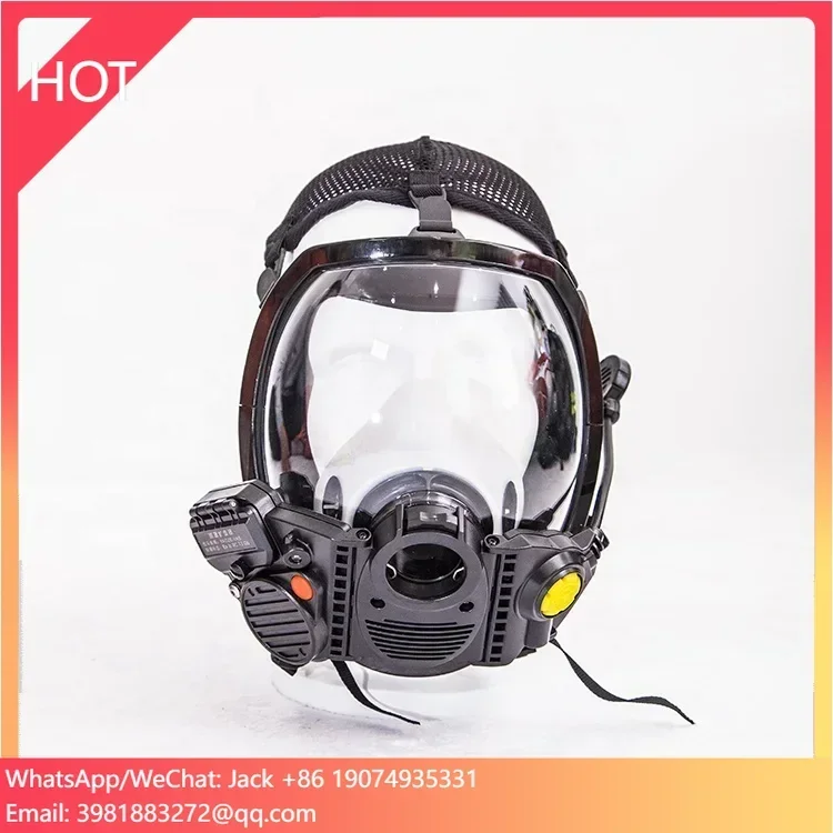 

firefighter equipment talk-around communication gas mask for mining