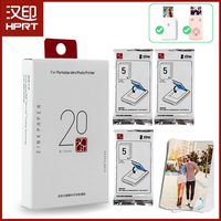 HPRT Sticky-Backed Photo 10/20/40pcs Self-Adhesive Photo 2x3Inch Color Photo Paper For MT53 Mini Photo Printer Photo Printing