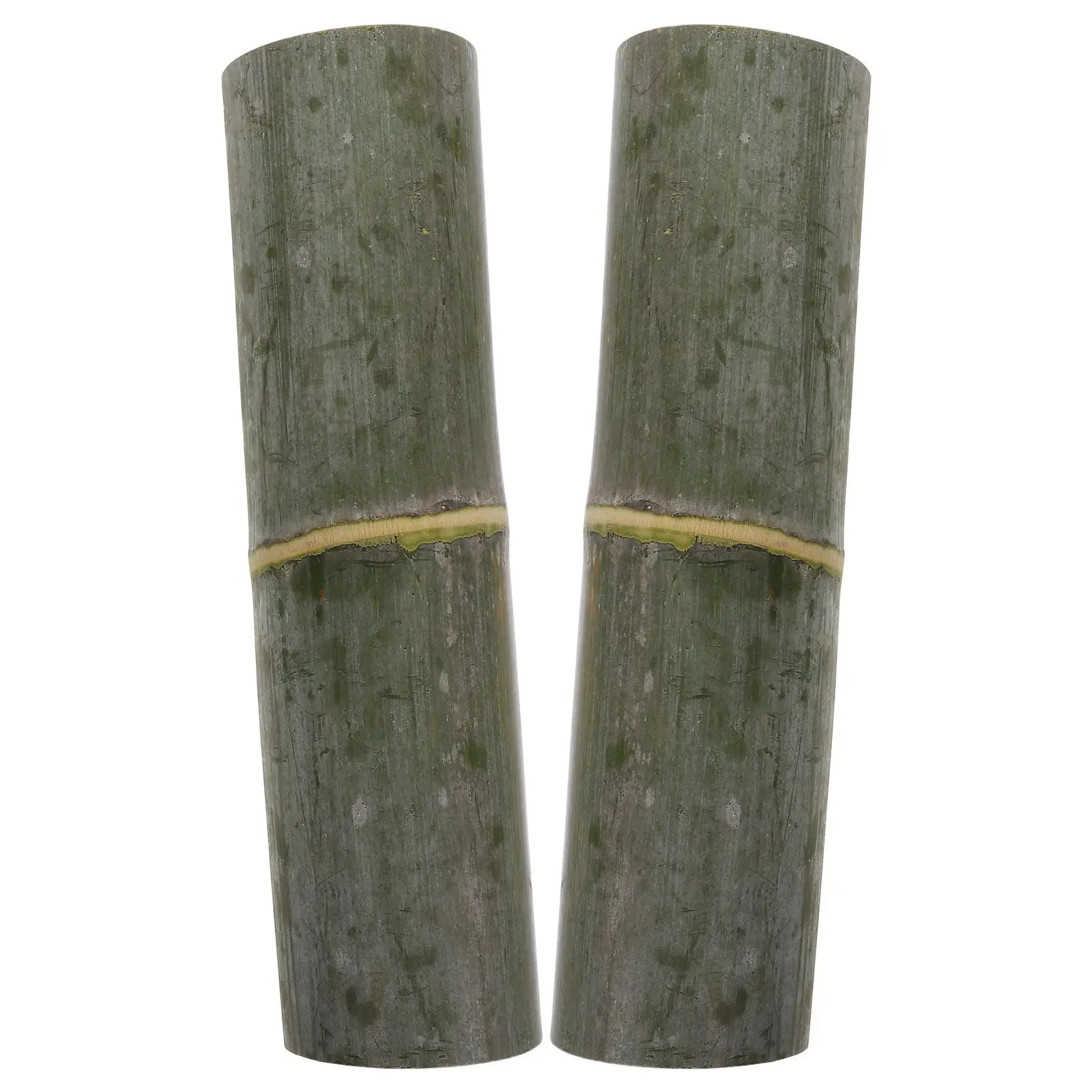 

Bamboo Water Pipe 2 Pcs 6 8cm Width 30cm Length Texture Easy Installation Garden Decor Fountains Parts Landscaping