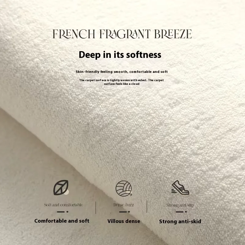 سجادة كوخ إبداعية من VIKAMA ناعمة ومريحة وغير قابلة للانزلاق لمدخل غرفة النوم وسجادة بجانب السرير سجادة أريكة لغرفة المعيشة ديكور منزلي