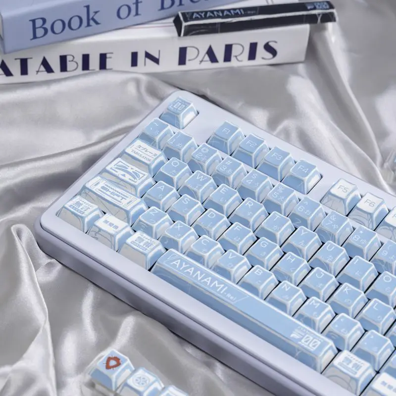 High aesthetic DIY five sided thermal sublimation compatible mechanical keyboard 60-108