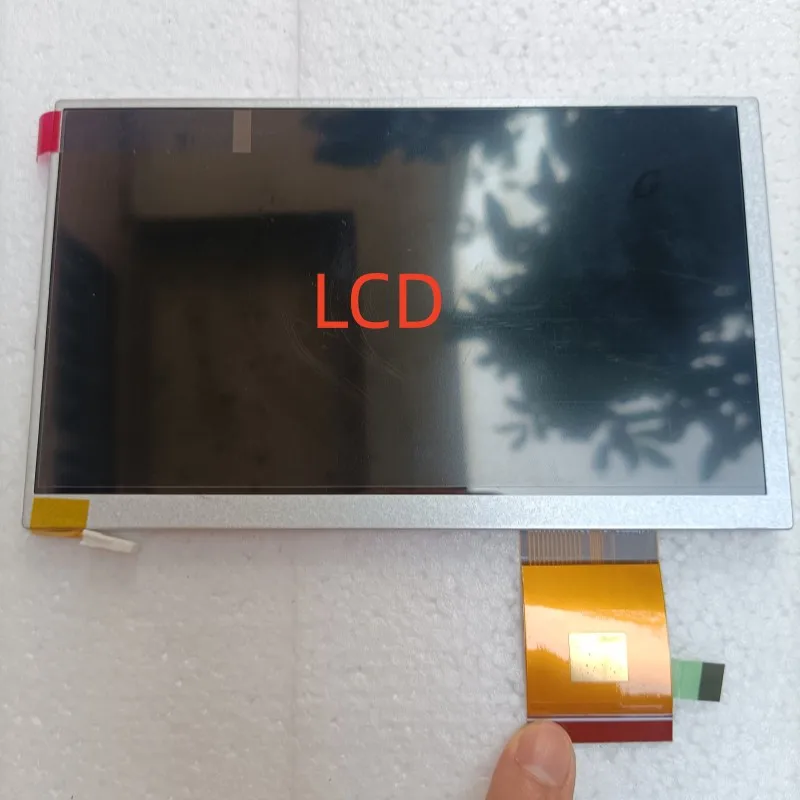 Imagem -02 - Lcd Display Touch Screen para Carro Display de Dvd Gps Qx070md570cd21u 60 Pinos 800x480 7300101569