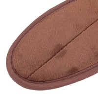 1 Pair Fast Heating Waterproof Heating Insoles Washable 37-38 Rechargeable Electric Insoles Soft Short Velvet Heated Insoles