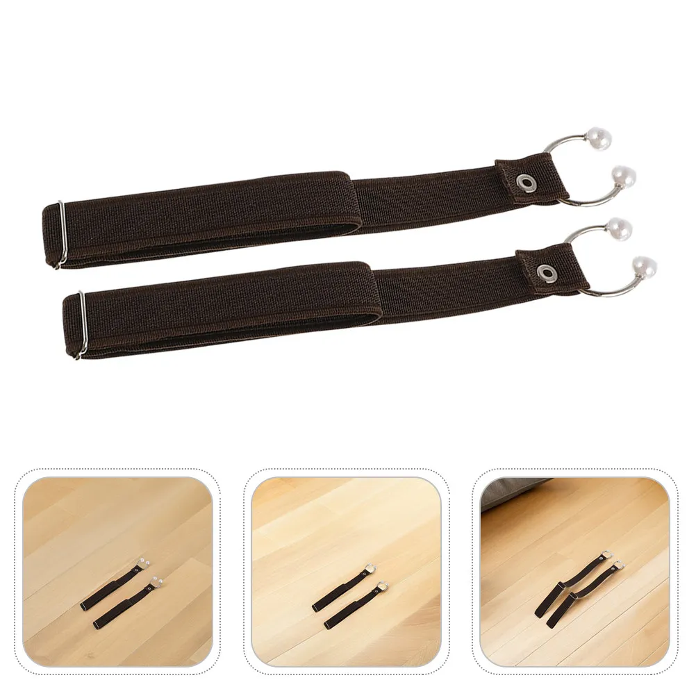 

4 пары противоскользящих декоративных пряжек для шнурков, эластичные ремешки для обуви, съемные сменные ремешки для высоких каблуков, предотвращающие распускание обуви