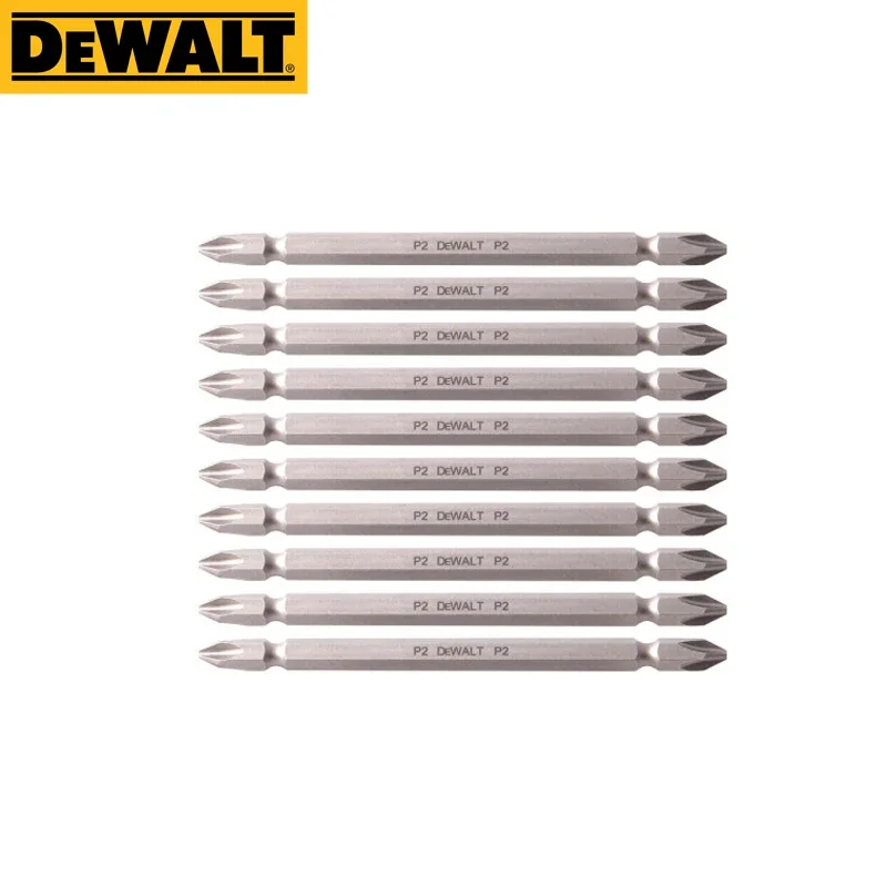 DEWALT DWA00003 Double Ended Screwdriver Bit Set 10 Pcs 65mm 110mm Power Tool Accessoriess DWA00002 Double Ended Bits