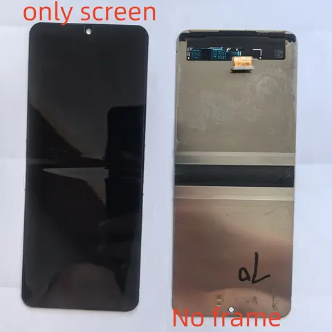 Samsung Galaxy Z Flip 5 6.7" Zflip5 Super AMOLED Display Touch Screen For Samsung Galaxy Z Flip 5 Screen SM- F731 F731b F731u Lcd Display With Defect.