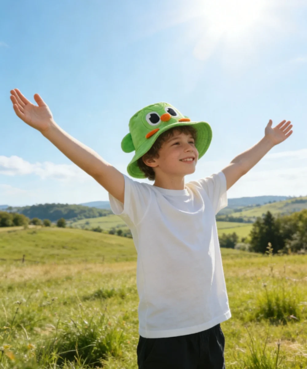 

Green Owl Plush Hat Plush Doll Cute Anime Peripherals Toy Birthday Christmas Gift