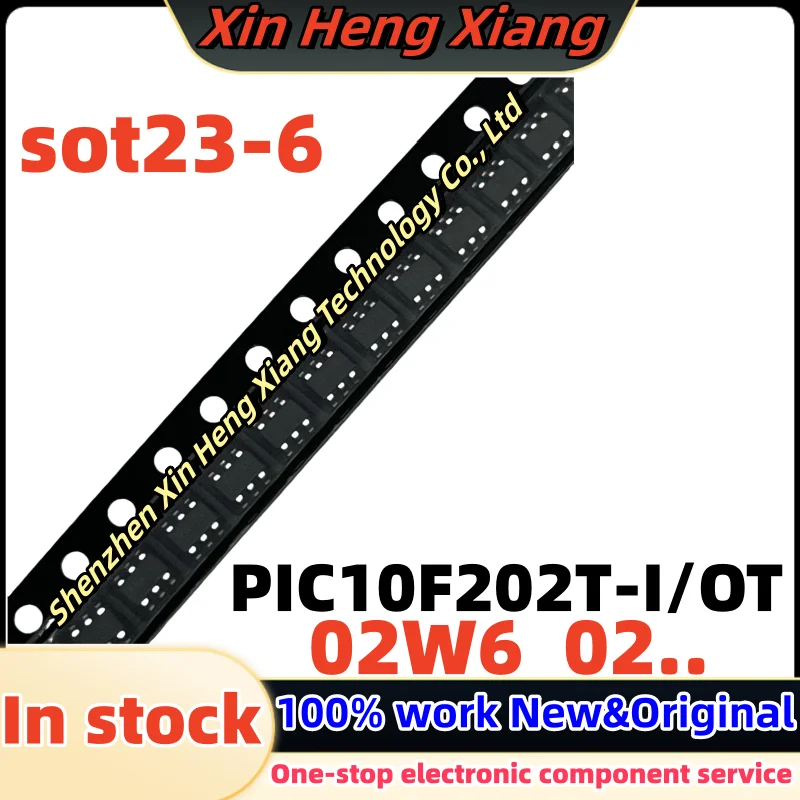 

(10-100pcs)PIC10F202T-I/OT PIC10F202T-I PIC10F202T PIC10F202 02W6 02.. sot23-6