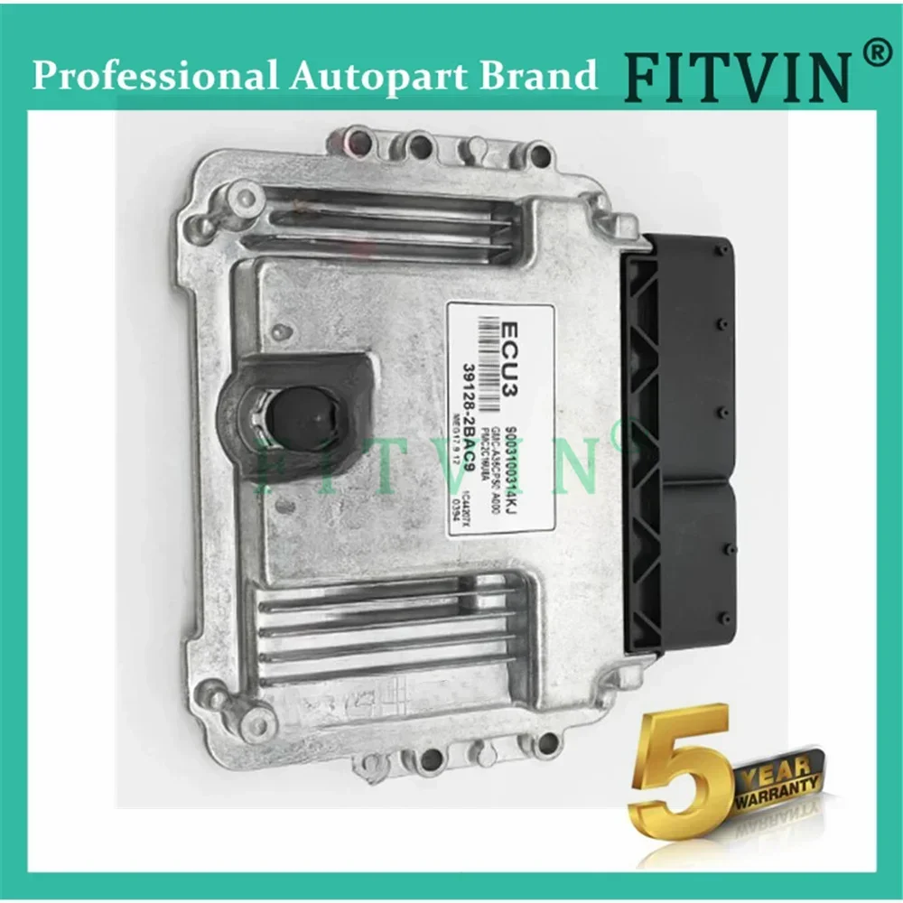 Original 391282BAC9 Car Engine Computer Board Electronic Control Unit Fit for Hyundai MEG17.9.12 ECU ECU3 39128-2BAC9 New Other