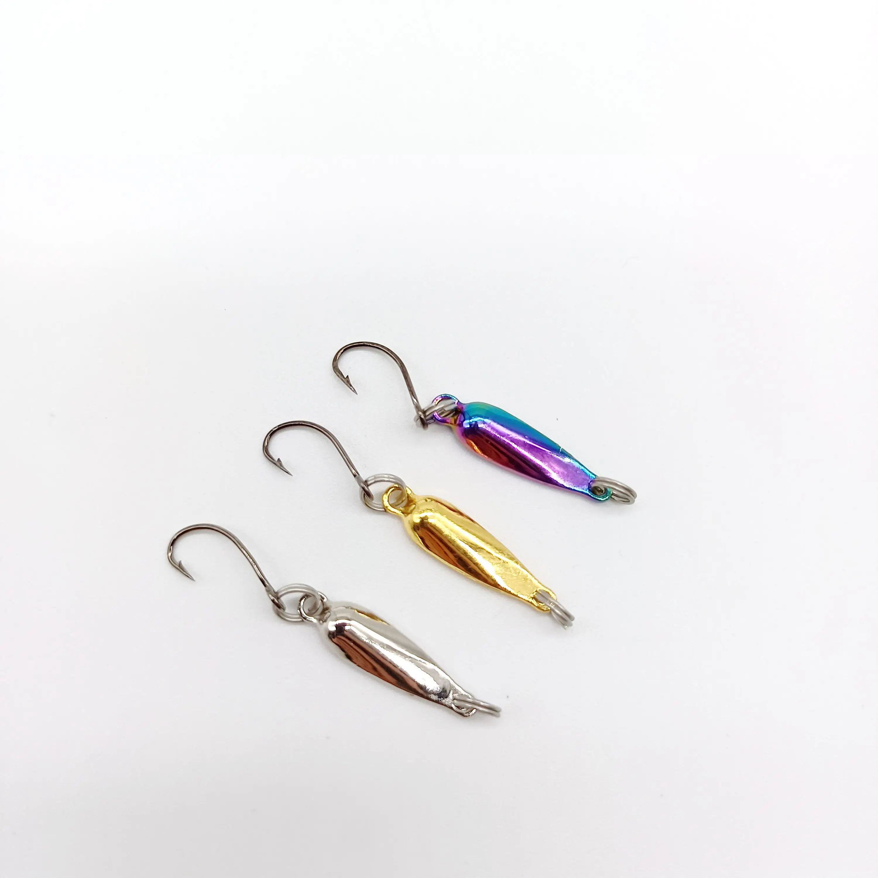 DUODUOYU 1PCS Metall Spinner Löffel Angeln Lockt 1,1g/2,2g/3,5g/5g/7g Isca Künstliche Harte Köder Bass Salzwasser Angeln Werkzeuge – Detail 8