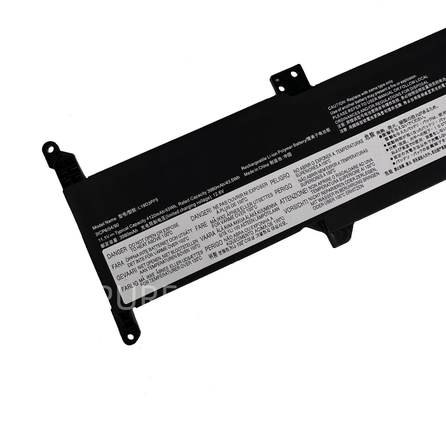 New Laptop Battery L19D3PF5 11.1V 45Wh 4120mAh High Quality For Lenovo Ideapad 3 14IIL05 15IIL05 14ADA05 L19C3PF7 L19L3PF5