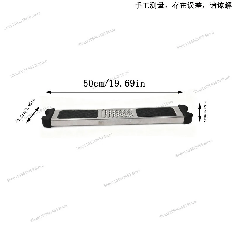 For swimming pool stainless steel escalator pedal 304 stainless steel pedal non-slip pad pedal