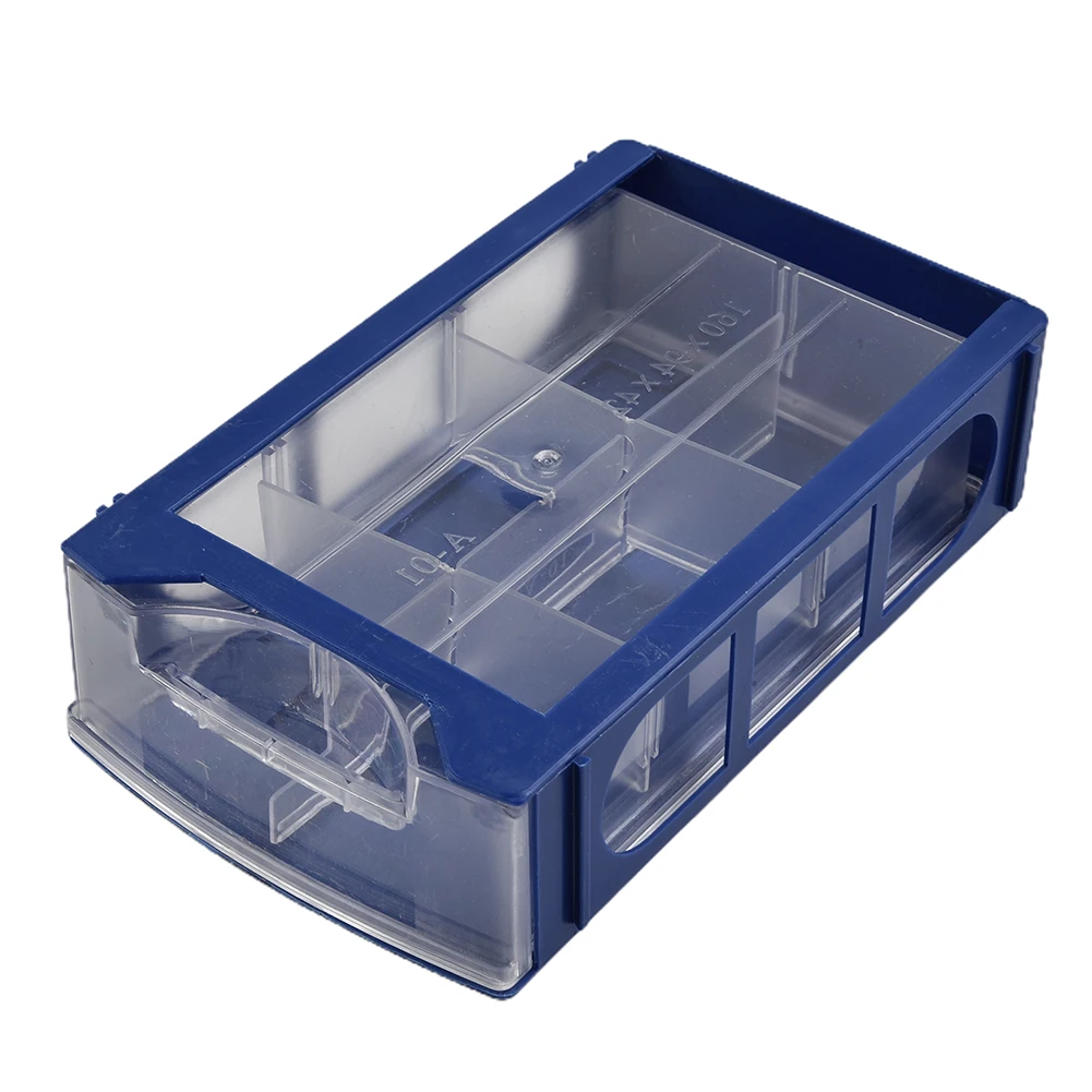 Tool ​Storage Box Easy To Use Hot Sale PE 160*94*42mm 176*110*55mm Blue Convenient Practical Replaceable Brand New