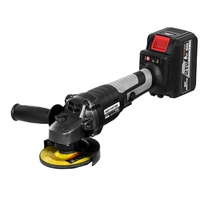 NANWEI 21V Cordless Brushless Electric Power Tools Hot Selling 100 115 125mm Angle Grinder For Metal Stone Cutting Battery