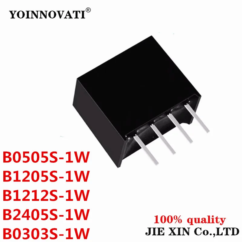 5Pcs New B0505S-1W B0505S B1205S-1W B1205S B1212S-1W B1212S B2405S-1W B2405S B0303S-1W B0303S Isolated DC-DC Power Module Stock