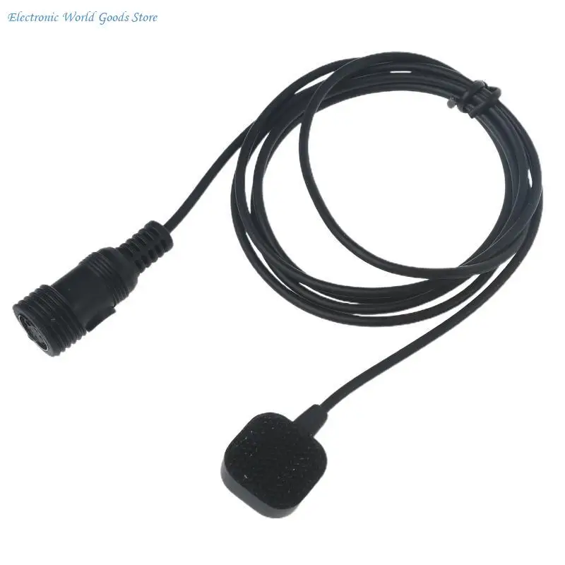 

A3PD удлинитель для наушников 5-контактный авиационная гарнитура аудиокабель сменный провод для 2-контактные рации